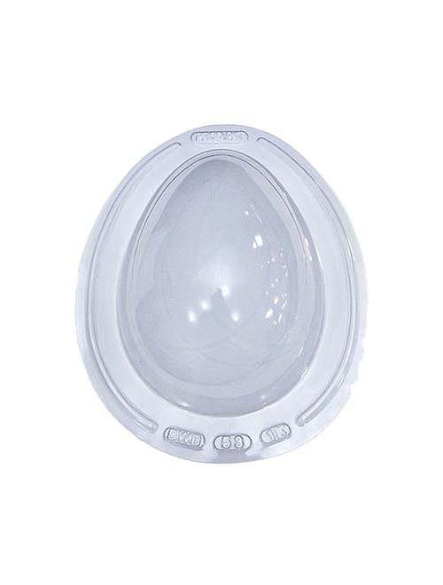 Forma PVC Silicone Ovo Liso 1kg Ref.53 - BWB