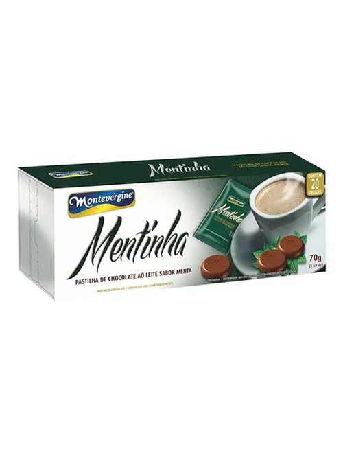 Chocolate Mentinha 70g - Montevérgine