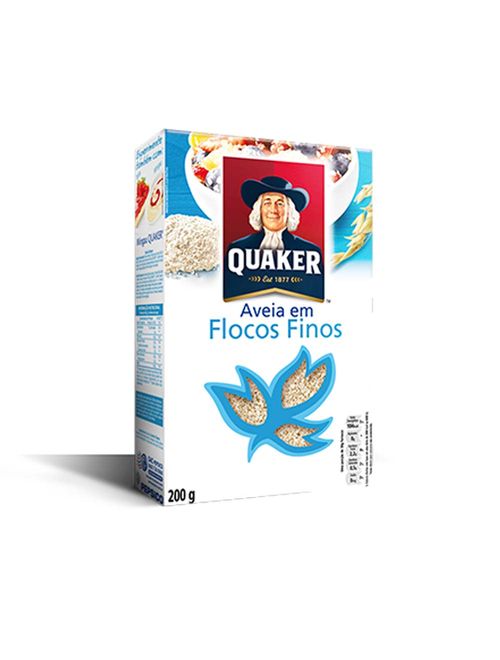 Aveia Flocos Finos 200g - Quaker