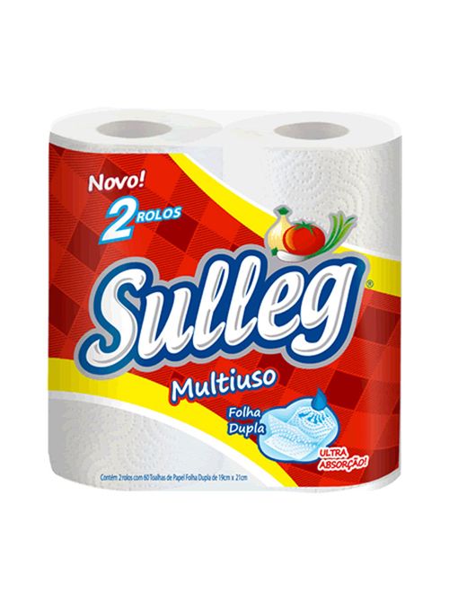 Papel Toalha c/2 Unidades - Sulleg