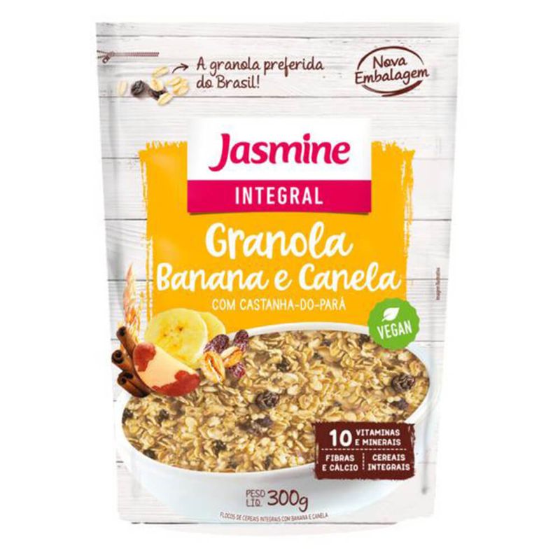 Granola-Integral-Grain-Flakes-Banana-e-Canela-300g---Jasmine