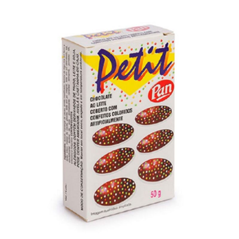 Pastilha-Chocolate-Dragee-Petit-50g---Pan