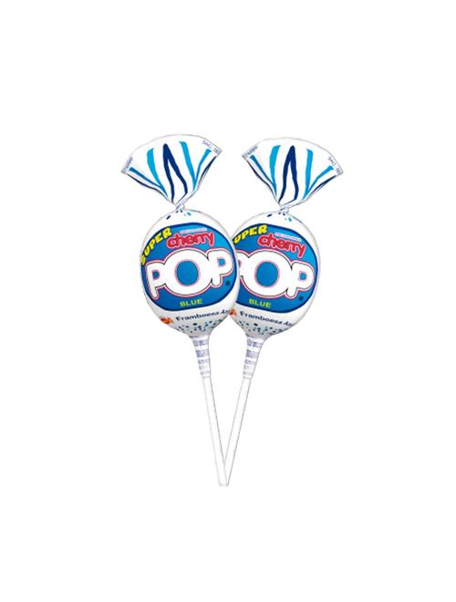 Pirulito Super Cherry Pop com Chicle Framboesa 30g c/25 -  Sams