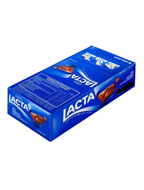 Chocolate Ao Leite 20g c/20 - Lacta