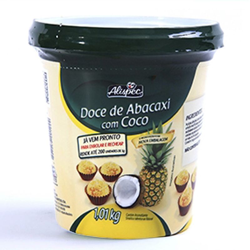Doce-Abacaxi-com-Coco-Pronto-101kg---Alispec