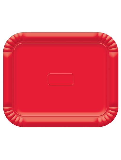 Bandeja Vermelha No4 33x27cm - Ultrafest