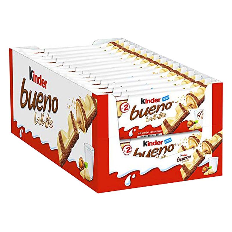 Chocolate-Kinder-Bueno-White-c-30---Ferrero
