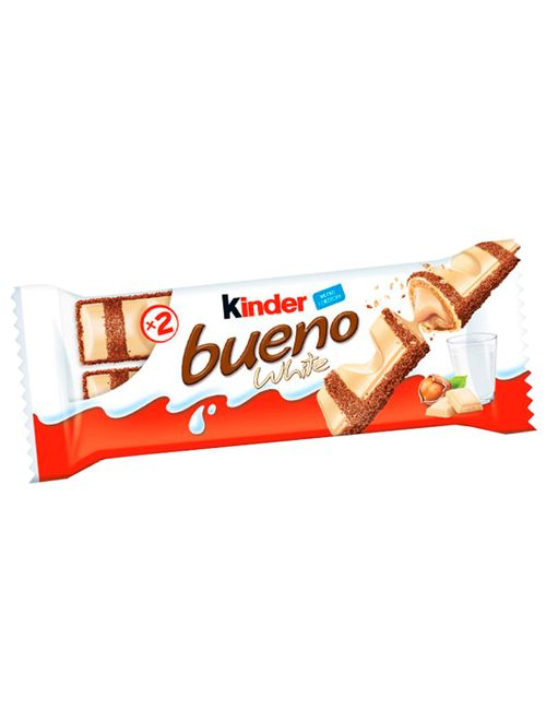 Chocolate Kinder Bueno White c/30 - Ferrero