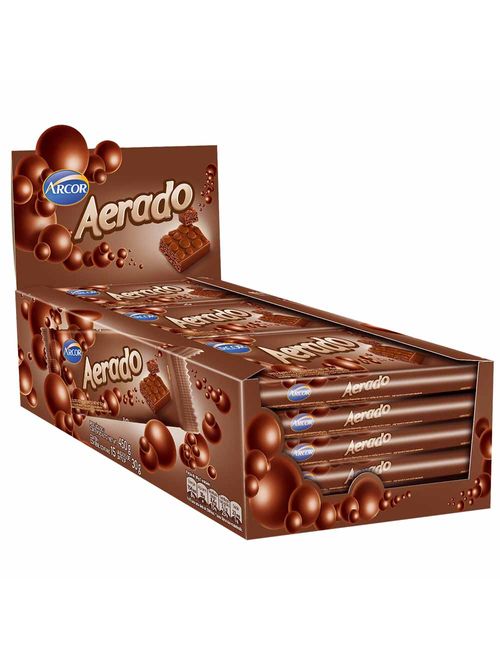 Chocolate Chokko Aerado Leite 30g c/15 - Arcor