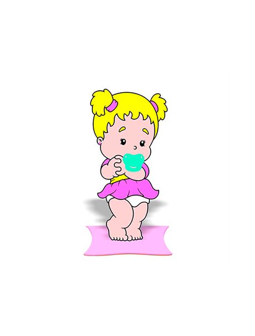 Mini Painel Bebe Menina 03663 - Piffer