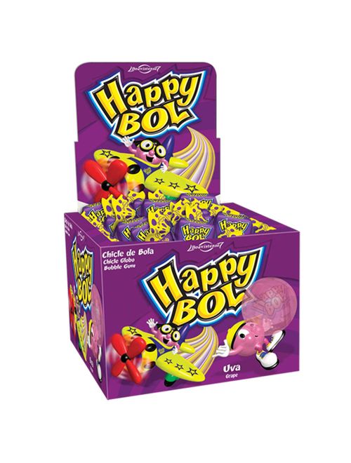Chiclete Happy Bol Uva /46 - Boavistense