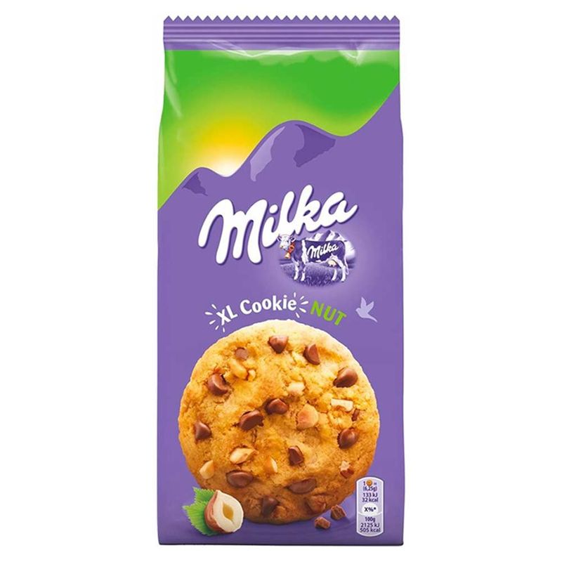 Cookies-Amanteigados-Chocolate-e-Avela-XL-Nuts-184g---Milka