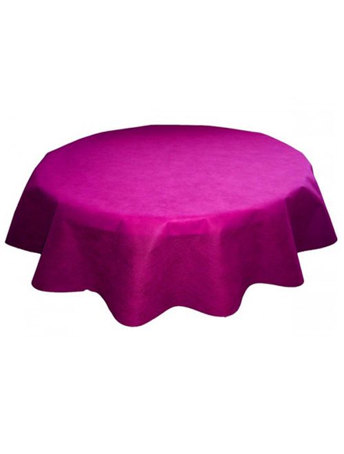 Toalha Redonda TNT Pink - 1,3m - Best Fest