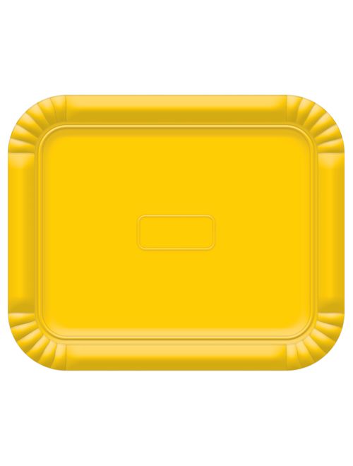 Bandeja Amarela No4 33x27cm - Ultrafest