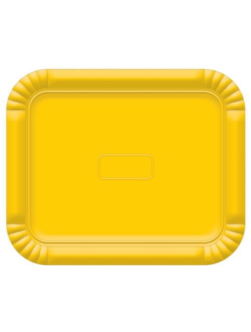 Bandeja Amarelo No5 38x31cm - Ultrafest