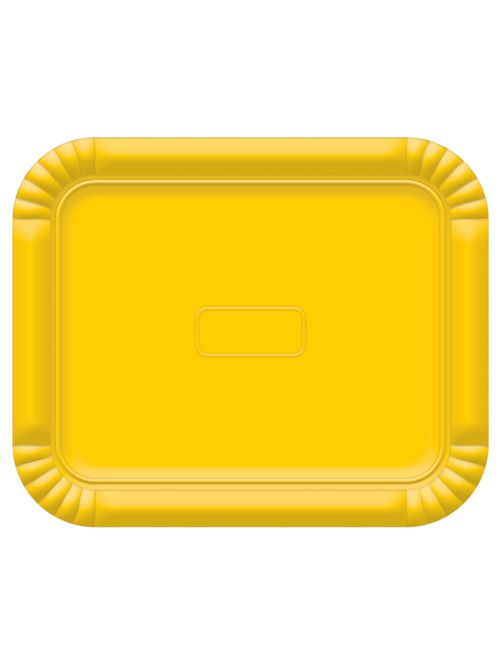 Bandeja Amarelo No6 45x36cm - Ultrafest