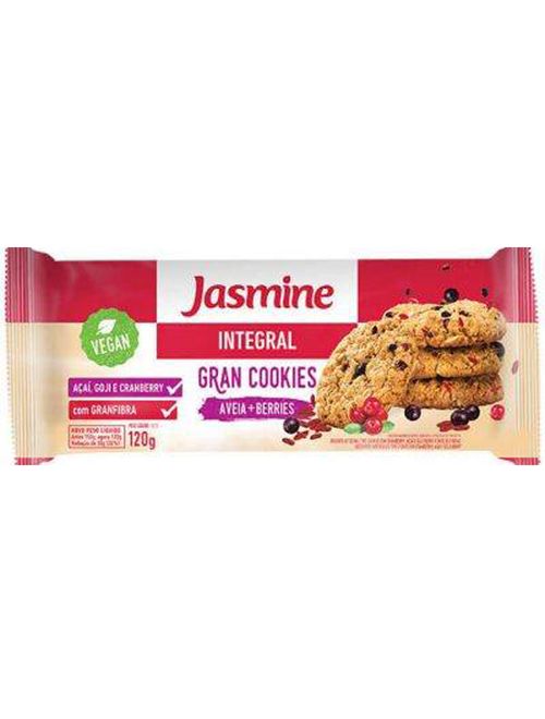 Gran Cookies Integral Aveia e Berries 120g - Jasmine