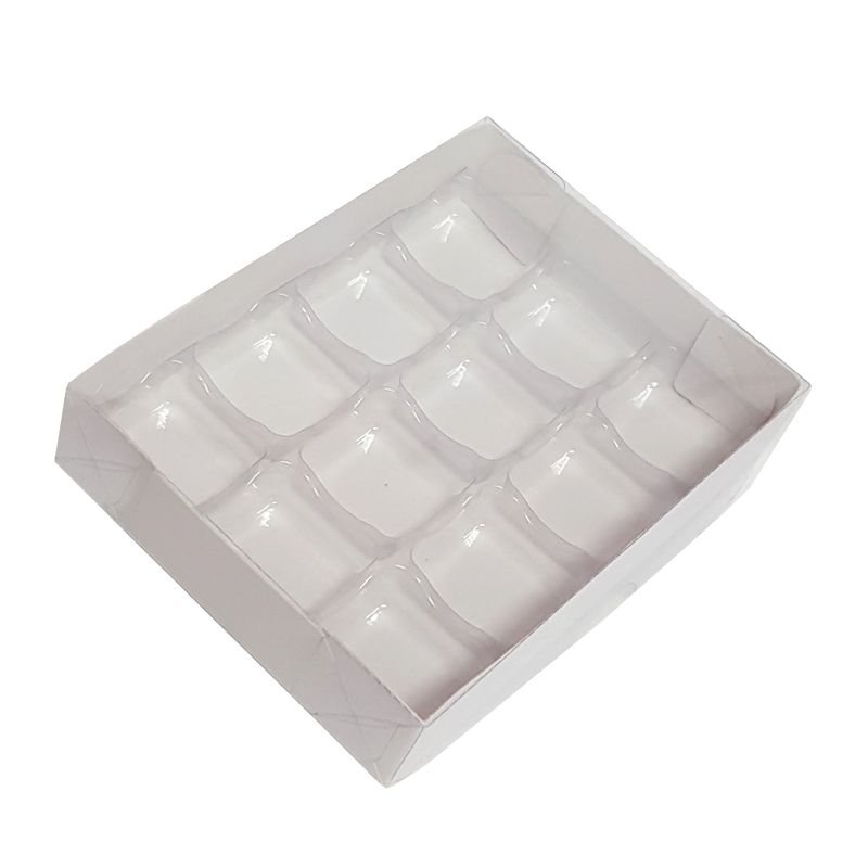 Caixa-Bombom-Branca-com-Berco-12-Cavidades-No3---Yinpack