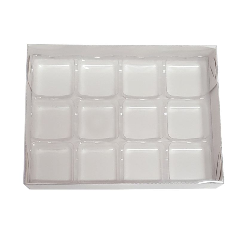 Caixa-Bombom-Branca-com-Berco-12-Cavidades-No3---Yinpack
