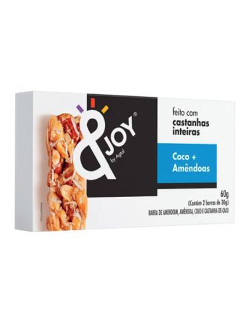 Barra Mixed Nuts Coco e Amêndoas 30g c/2 - Agtal &Joy