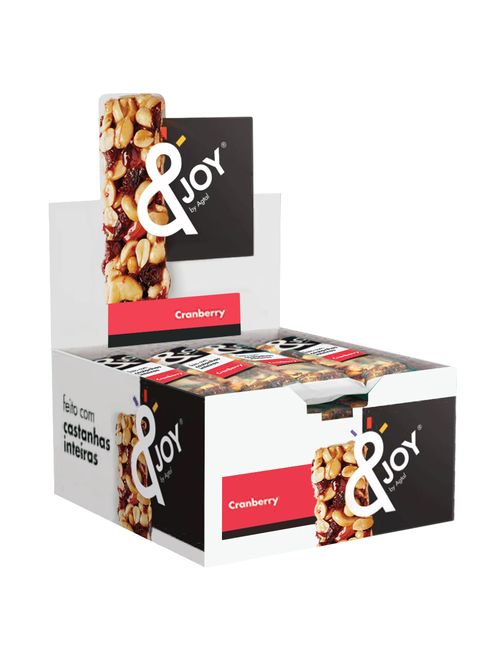 Barra Mixed Nuts Cranberry 30g c/12 - Agtal &Joy
