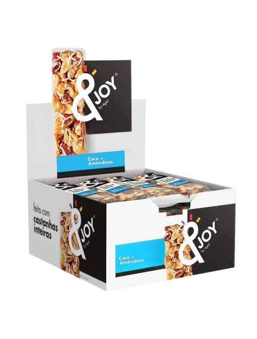 Barra Mixed Nuts Coco Amêndoa 30g c/12 - Agtal &Joy