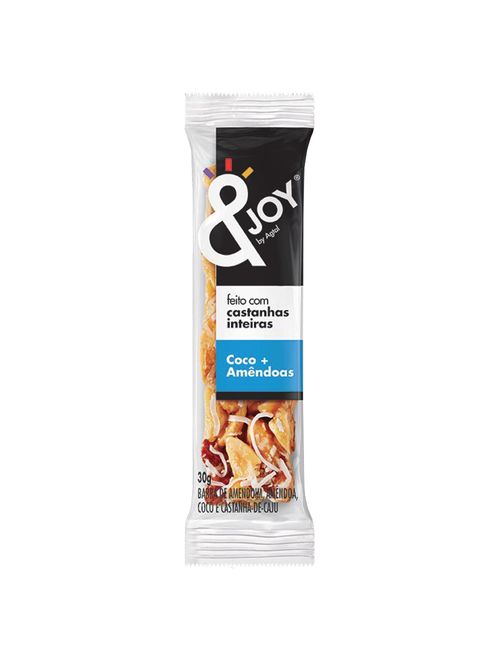Barra Mixed Nuts Coco Amêndoa 30g c/12 - Agtal &Joy