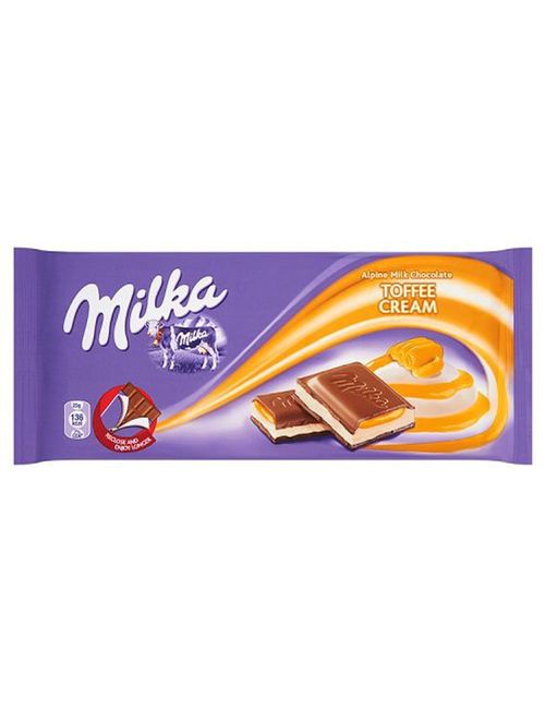 Tablete Chocolate Toffee Cream 100g - Milka