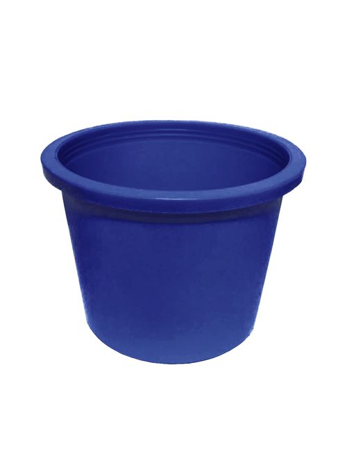 Cachepot Plástico Azul - Festa Chic
