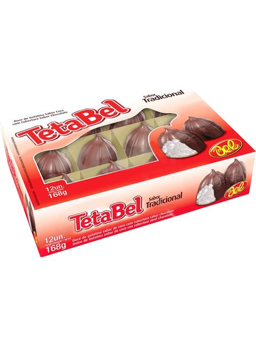 Teta Bel Ao Leite Tradicional c/12 - Bel