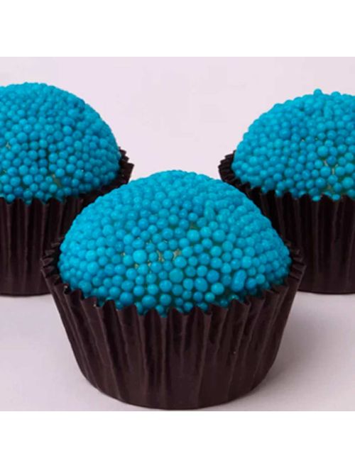Confeito Miçanga Azul Mil Cores 500g -  Mavalério