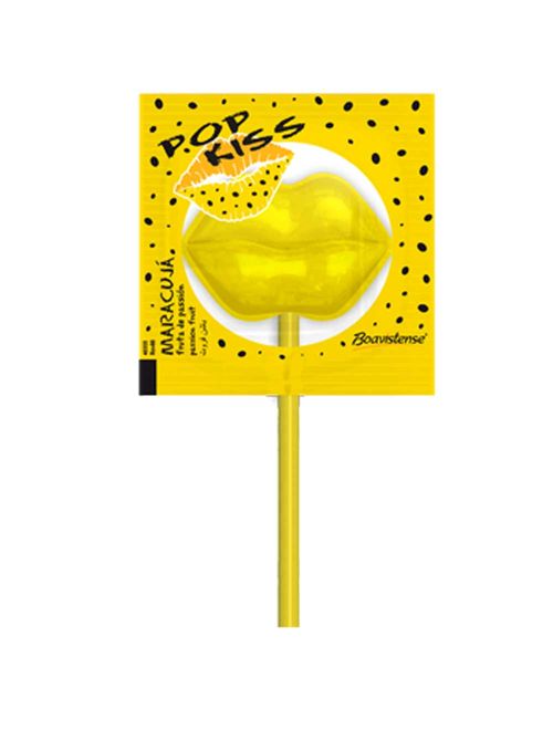 Pirulito Pop kiss Maracuja 500g - Florestal
