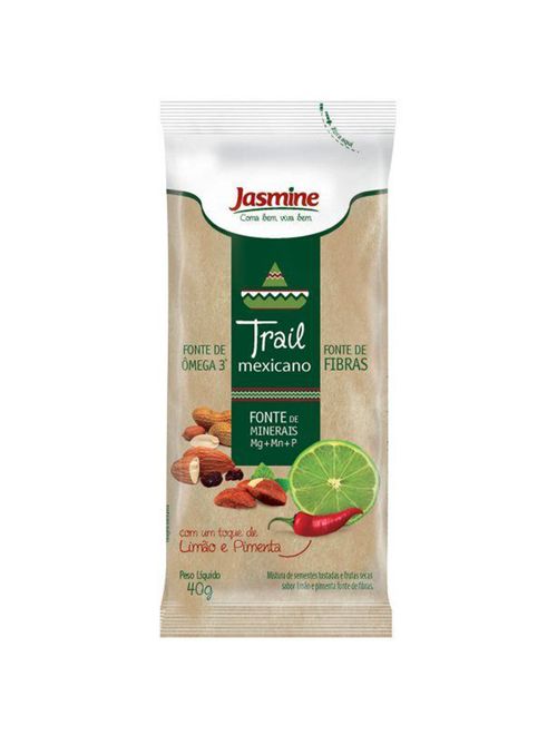 Mix Sementes e Frutas Secas Trail Sabor Mexicano 40g - Jasmine