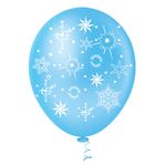 Balao-10-Fantasia-Flocos-de-Neve-Tamanho-10-c-25---Pic-Pic