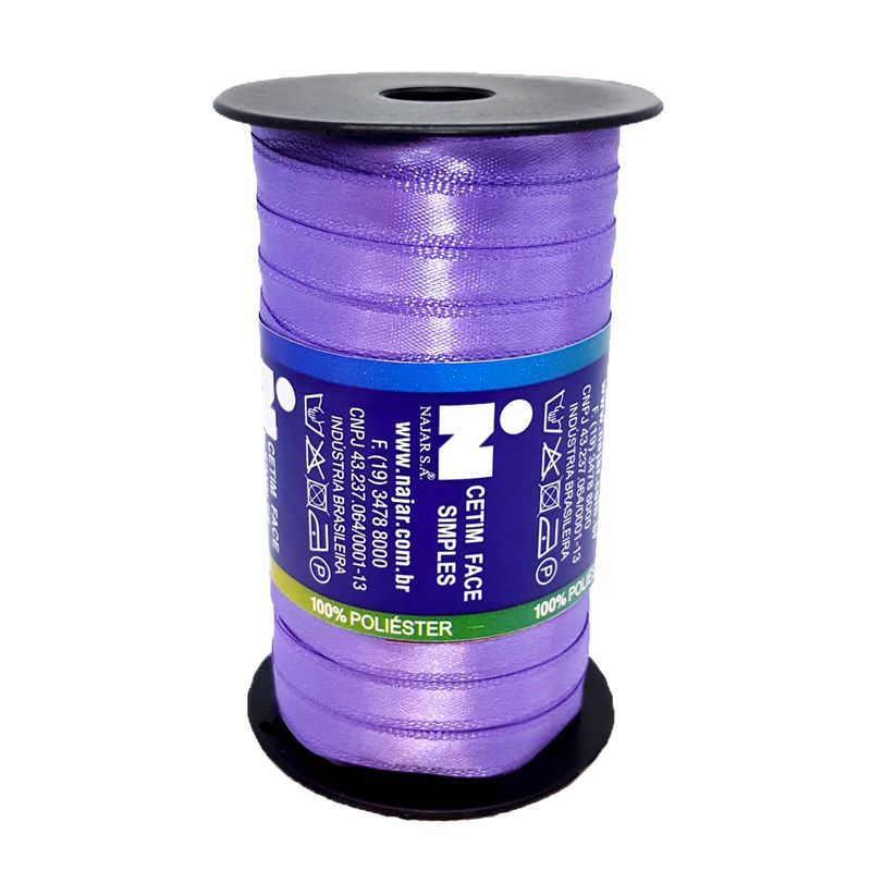 Fita-de-Cetim-Simples-No1-Cor-Lilas-Alfazema-c-100m---Najar