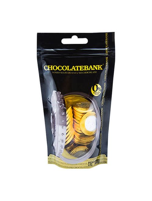 Moedas de Chocolate 120g - Chocolatebank