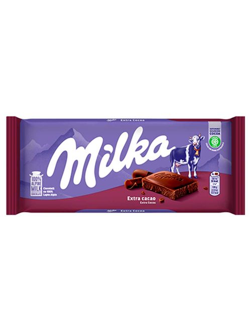 Tablete de Chocolate Dark Extra Cocoa 100g - Milka