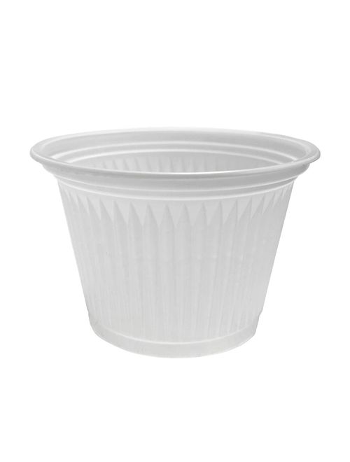 Pote Plástico Branco 100ml c/100 - Copobrás