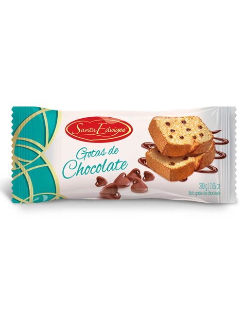 Bolo Gotas de Chocolate 200g - Santa Edwiges