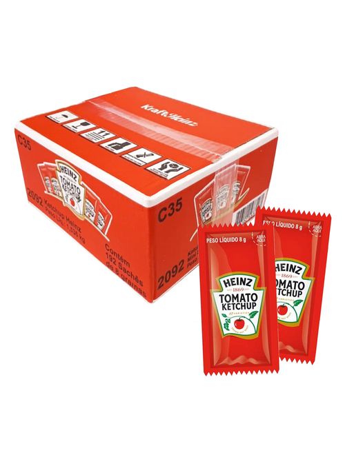 Sachê Ketchup 8g c/192 - Heinz