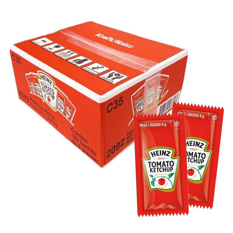 Sache-Ketchup-8g-c-192---Heinz