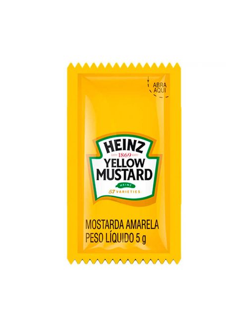 Sachê Mostarda 5g c/192 - Heinz