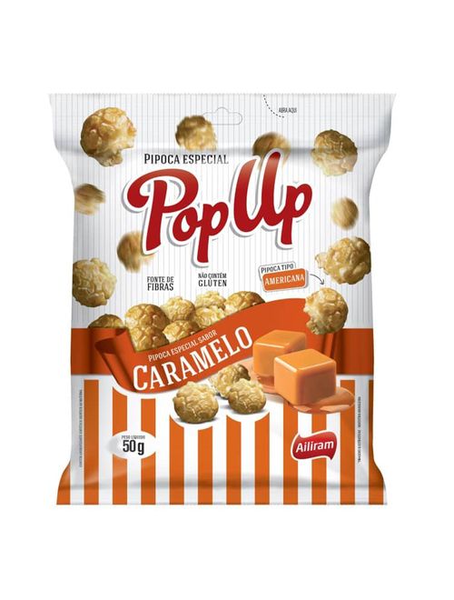 Pipoca Caramelo 50g - ZDA
