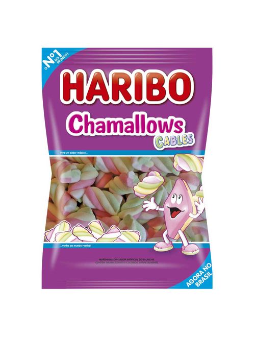 Marshmallow Chamallows Cables Colorido 250g - Haribo