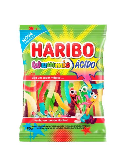 Bala de Gelatina Wummis Zourr 90g - Haribo