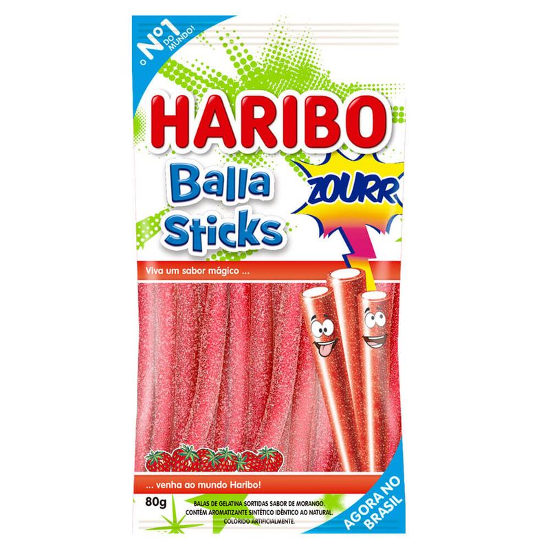 Bala-de-Gelatina-Sticks-Morango-Zourr-Critico-80g---Haribo