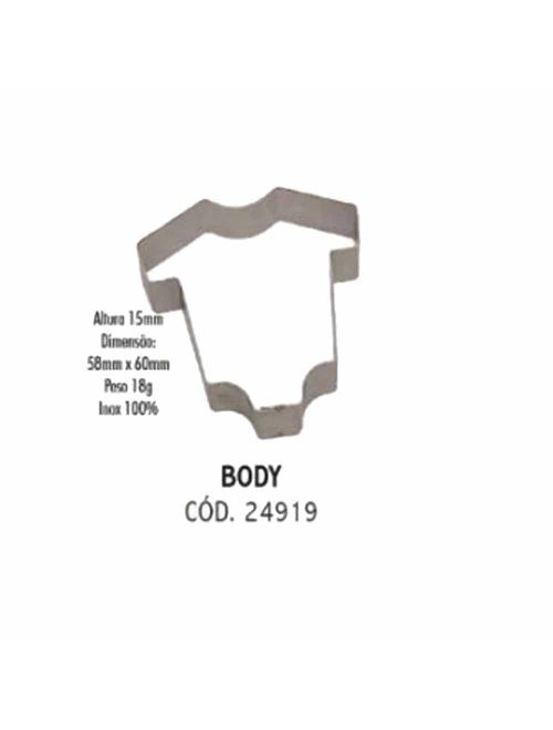 Cortador Inox Bory Baby - Dona Lella