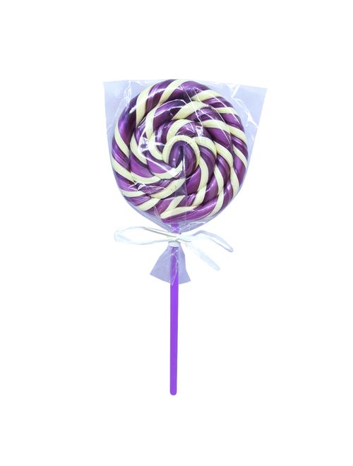 Pirulito Psicodélico Lilás 13cm - Arte e Cor