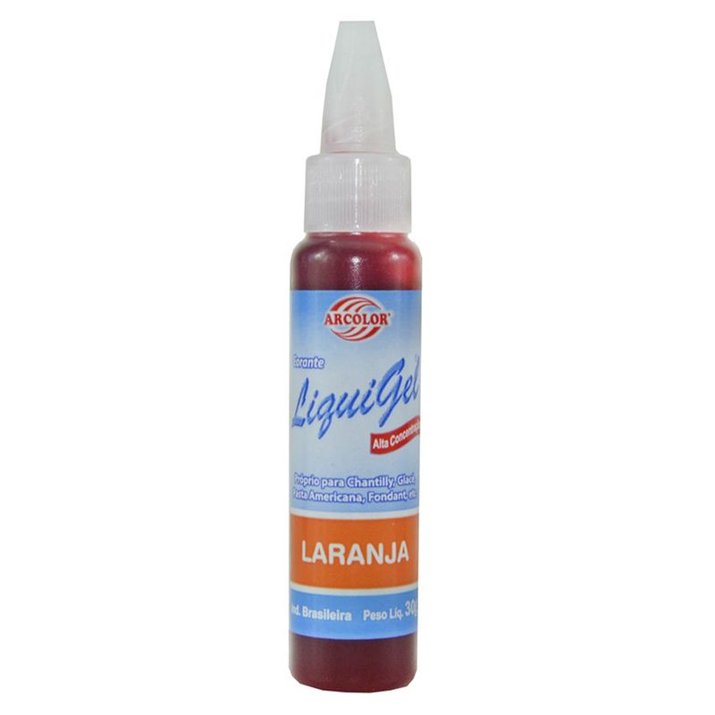 Corante-Liquigel-Laranja-30g---Arcolor
