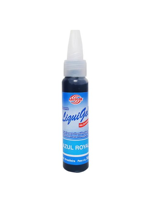 Corante Liquigel Azul Royal 30g - Arcolor